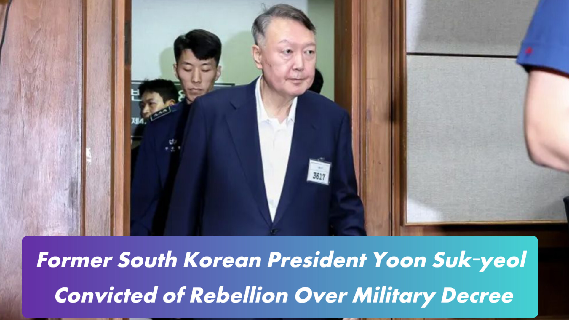 Former South Korean President Yoon Suk-yeol at court after military decree controversy